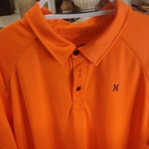 Hurley Vibrant Orange Polo Shirt